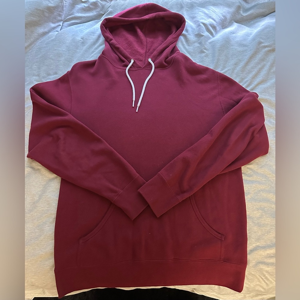 Burgundy Hoodie - Independent Trading Co.
